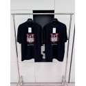 BALENCIAGA Castle Print Short Sleeve - Black
