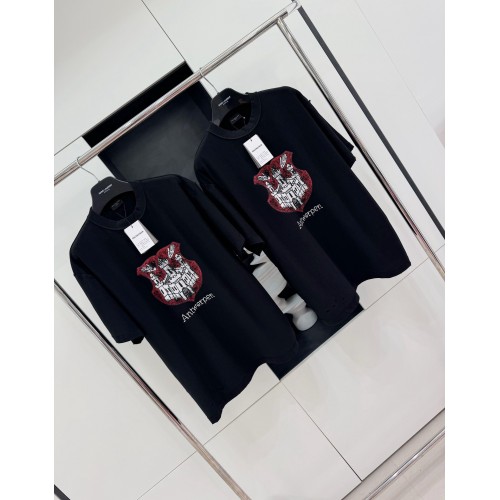 BALENCIAGA Castle Print Short Sleeve - Black