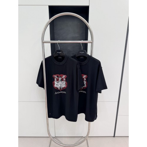 BALENCIAGA Castle Print Short Sleeve - Black