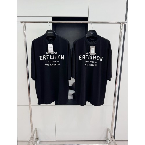 BALENCIAGA Collaboration Printed Short Sleeve - Black