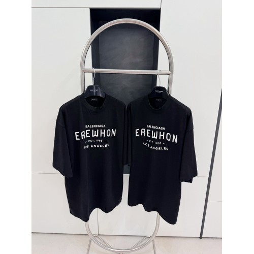 BALENCIAGA Collaboration Printed Short Sleeve - Black
