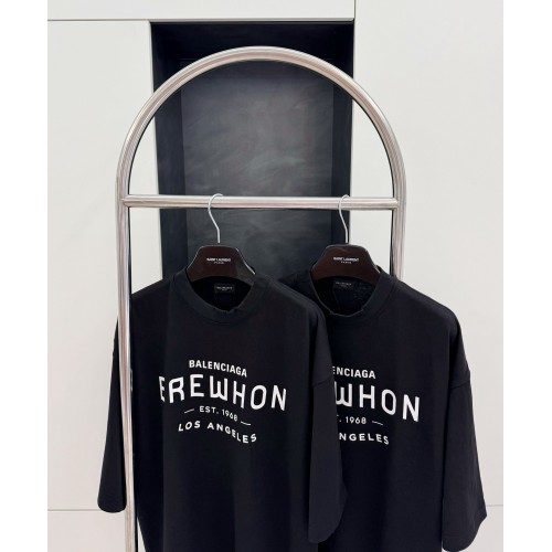 BALENCIAGA Collaboration Printed Short Sleeve - Black