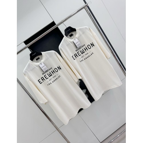 BALENCIAGA Collaboration Printed Short Sleeve - White