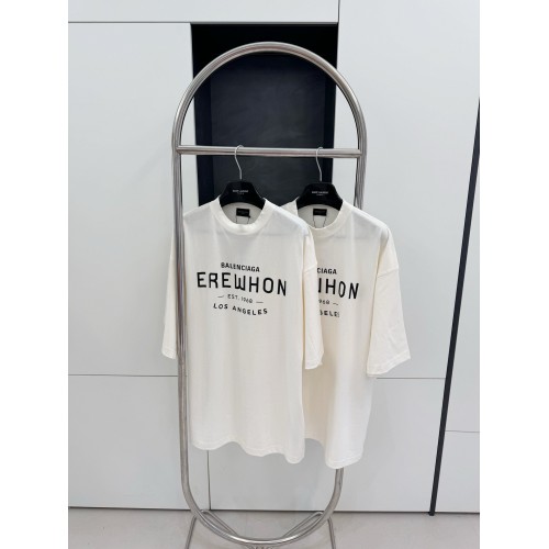 BALENCIAGA Collaboration Printed Short Sleeve - White