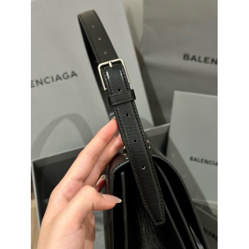 BALENCIAGA Crush - Black with Silver Hardware BALENCIAGA Crush - Black with Silver Hardware