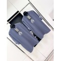 BALENCIAGA Flame Letters Printed Short Sleeve - Blue