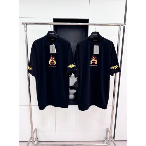 BALENCIAGA Flame Short Sleeve - Black