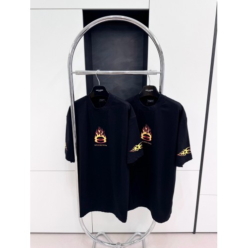 BALENCIAGA Flame Short Sleeve - Black