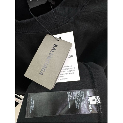 BALENCIAGA Flame Short Sleeve - Black