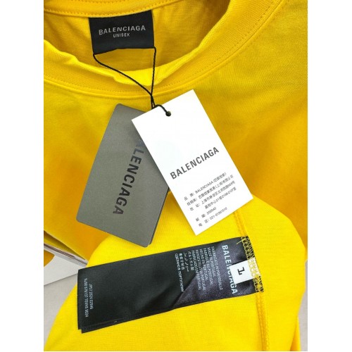 BALENCIAGA Flame Short Sleeve - Yellow