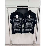 BALENCIAGA Limited Edition Graffiti Short Sleeve - Black