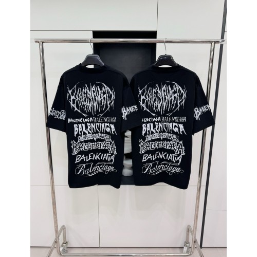 BALENCIAGA Limited Edition Graffiti Short Sleeve - Black