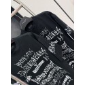BALENCIAGA Limited Edition Graffiti Short Sleeve - Black