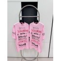 BALENCIAGA Limited Edition Graffiti Short Sleeve - Pink