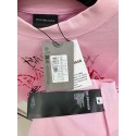 BALENCIAGA Limited Edition Graffiti Short Sleeve - Pink