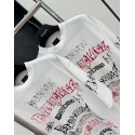 BALENCIAGA Limited Edition Graffiti Short Sleeve - White
