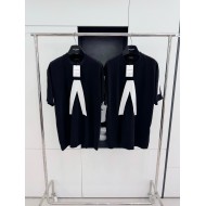 BALENCIAGA Music Series Printed Short Sleeve - Black