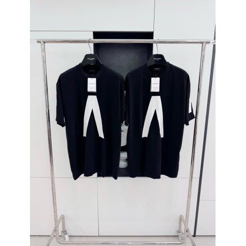 BALENCIAGA Music Series Printed Short Sleeve - Black