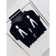 BALENCIAGA Music Series Printed Short Sleeve - Black