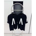 BALENCIAGA Music Series Printed Short Sleeve - Black