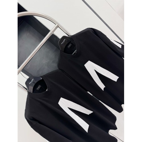 BALENCIAGA Music Series Printed Short Sleeve - Black