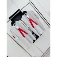 BALENCIAGA Music Series Printed Short Sleeve - Grey