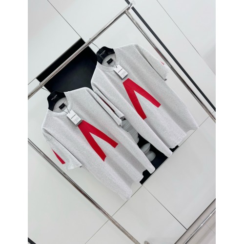 BALENCIAGA Music Series Printed Short Sleeve - Grey