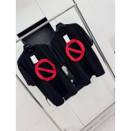 BALENCIAGA Printed Cracked Short Sleeves