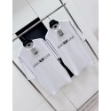 BALENCIAGA Reverse Embroidered Lettering Short Sleeve - Grey
