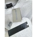 BALENCIAGA Reverse Embroidered Lettering Short Sleeve - Grey