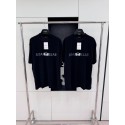 BALENCIAGA Reverse Printed Lettering Short Sleeve - Black