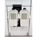 BALENCIAGA Reverse Wear Thick Rubber Print Short Sleeve - White
