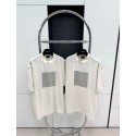 BALENCIAGA Reverse Wear Thick Rubber Print Short Sleeve - White