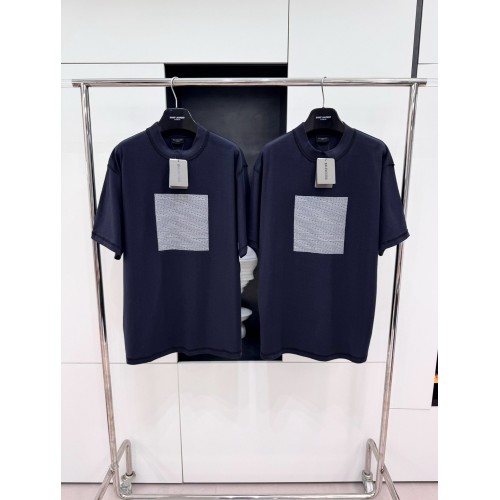 BALENCIAGA Reverse Wear Thick Rubber Print Short Sleeve
