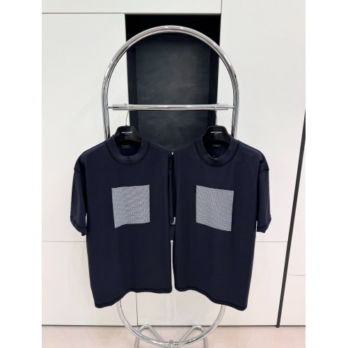 BALENCIAGA Reverse Wear Thick Rubber Print Short Sleeve