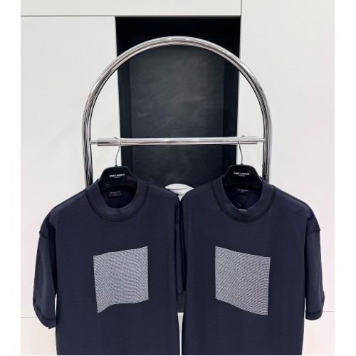 BALENCIAGA Reverse Wear Thick Rubber Print Short Sleeve