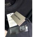 BALENCIAGA Reverse Wear Thick Rubber Print Short Sleeve
