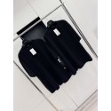 BALENCIAGA Rhinestone Back Short Sleeve - Black