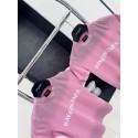 BALENCIAGA Ripped Print Short Sleeve - Pink