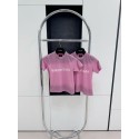 BALENCIAGA Ripped Print Short Sleeve - Pink