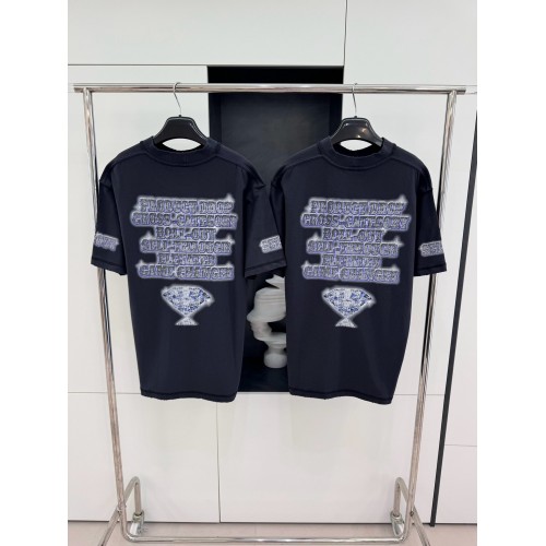BALENCIAGA See Now Buy Now Washed Print Short Sleeve - Black