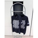 BALENCIAGA See Now Buy Now Washed Print Short Sleeve - Black