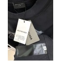 BALENCIAGA See Now Buy Now Washed Print Short Sleeve - Black