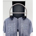 BALENCIAGA See Now Buy Now Washed Print Short Sleeve - Blue