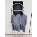 BALENCIAGA See Now Buy Now Washed Print Short Sleeve - Blue