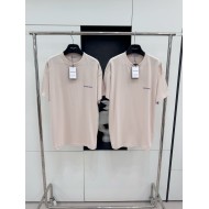 BALENCIAGA Short Sleeve with Back Print - Khaki