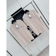 BALENCIAGA Short Sleeve with Back Print - Khaki
