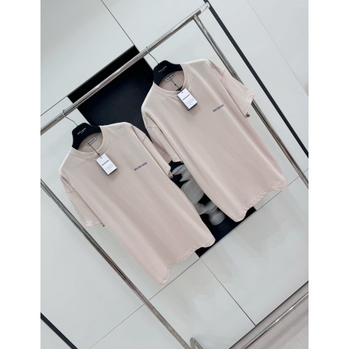 BALENCIAGA Short Sleeve with Back Print - Khaki
