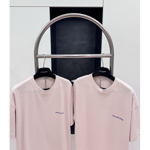 BALENCIAGA Short Sleeve with Back Print - Khaki