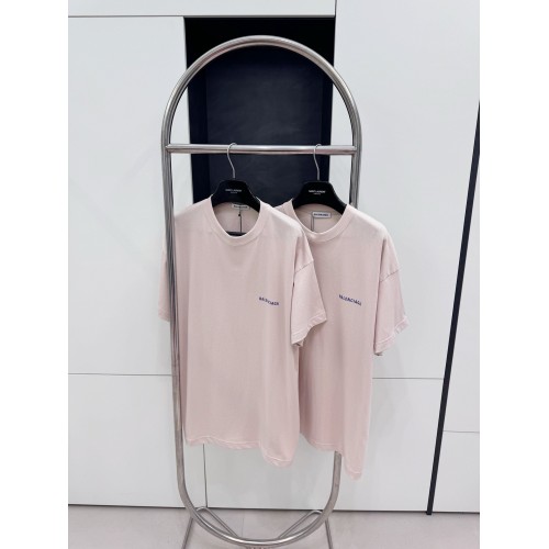 BALENCIAGA Short Sleeve with Back Print - Khaki